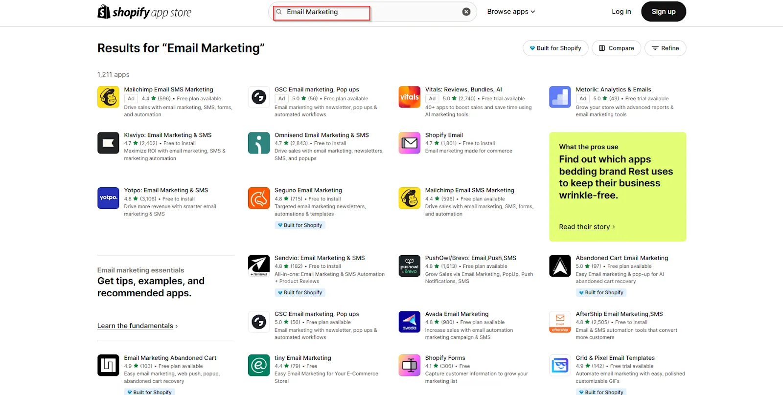 Reinstall Apps or Find Shopify Equivalents