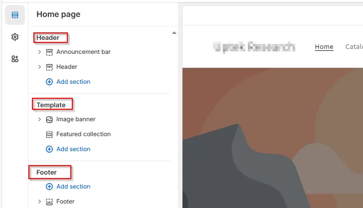 Customize the layout using Shopify’s Theme Editor (no code needed).
